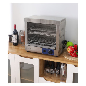 Elektriskais grauzdētājs - 2 līmeņi - Dynasteel