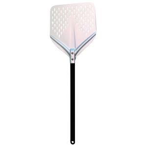 Maizes un pīrāgu lāpstiņa ar caurumiem no alumīnija - 90 x 30 cm