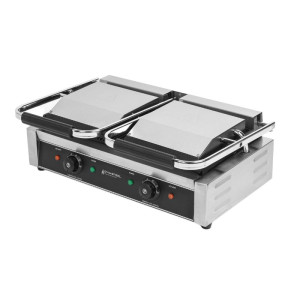 Grill Panini Double - Rievotas plāksnes - Dynasteel