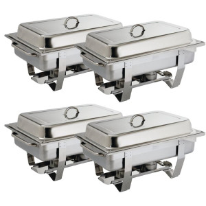 - 4 Chafing Dish Milan GN 1/1 komplekts - Olympia