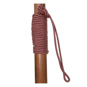 Kvadrātisks sarkanais saulessargs - 2,5m - Bolero