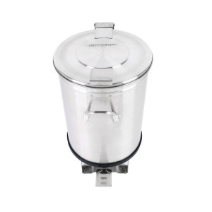 Atkritumu tvertne ar pedāli - 50 L - Dynasteel