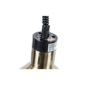 Zelta sildlampa ar spuldzi - Dynasteel: Uzturiet savus ēdienus siltus efektīvi