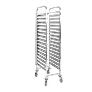 Echelle Pâtissière Inox 16 Niveaux - 600 x 400 mm - Dynasteel