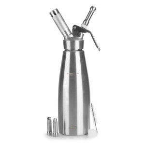 Krējuma sifons Lacor - Ø 90mm - 1L - Profesionāla kvalitāte