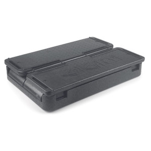 Izolēta saliekamā kaste no polipropilēna - GN 1/1 - 38,5 L no Lacor: optimāla termiskā saglabāšana un viegla pārvadāšana