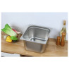 Bac Gastro GN 2/3 Inox - Dziļums 200 mm - 18 L - Dynasteel